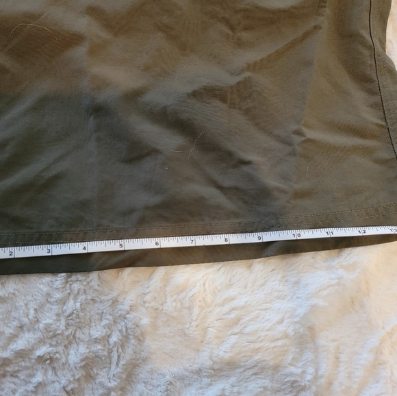 NWT Solid & Striped green zip off legs converable baggy pants Size large - Picture 15 of 15